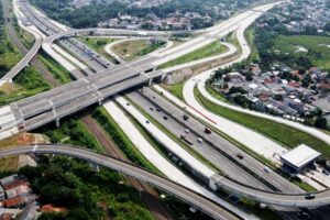 Jalan Tol Kunciran-Serpong. | Dokumentasi PT Jasa Marga