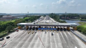Ilustrasi arus balik di Jalan Tol. | Dokumentasi Jasa Marga