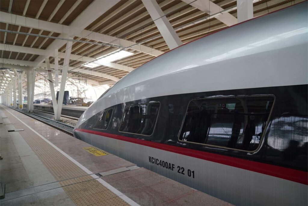 Kereta Cepat Jakarta-Bandung. (Foto: KCIC)