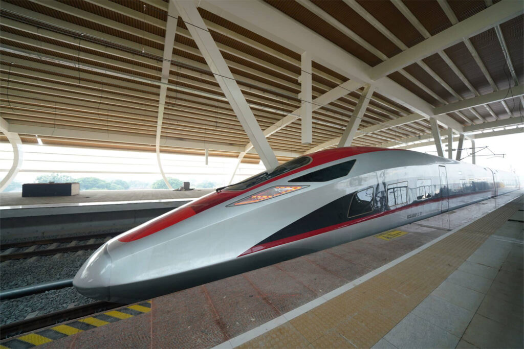 Kereta Cepat Jakarta Bandung. |Foto: KCIC