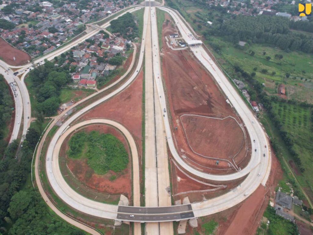 Jalan Tol Cimanggis-Cibitung. (Dokumentasi PUPR)