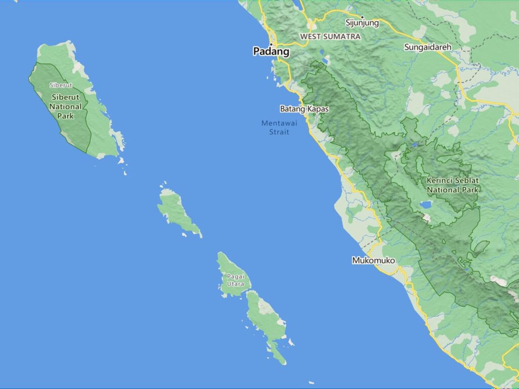 Kepulauan Mentawai, Provinsi Sumatera Barat.