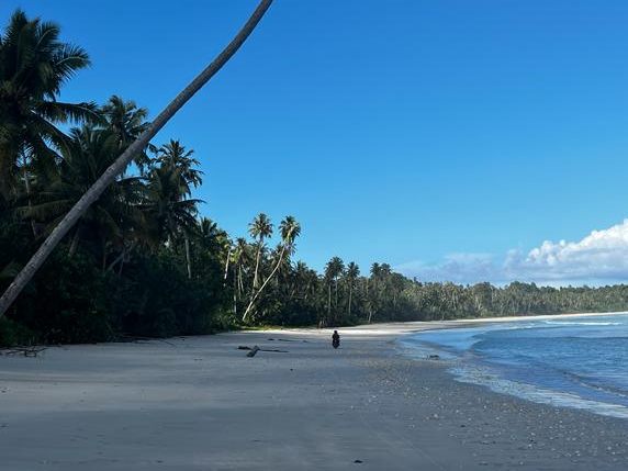 Salah satu pantai di Mentawai. (Foto: Yamesri)