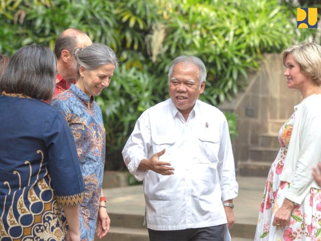Menteri PUPR Basuki Hadimuljono menerima delegasi World Bank