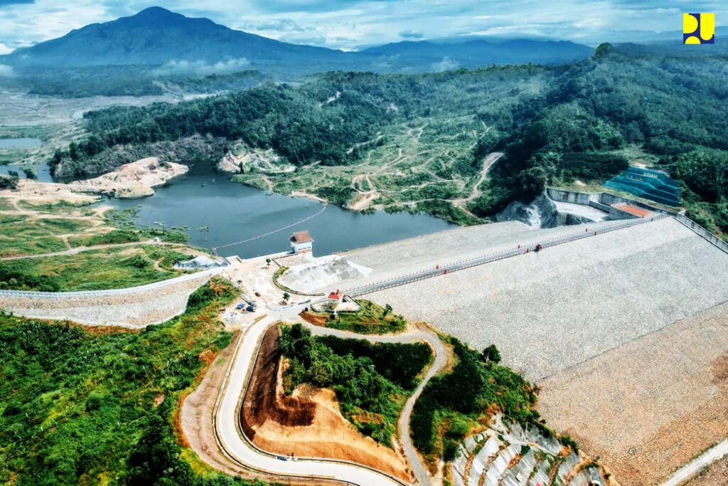 Bendungan Cipanas. | Dok. PUPR