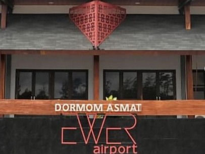 Bandara Ewer di Asmat, Papua Selatan. | Foto: @Instagram kemenhub151