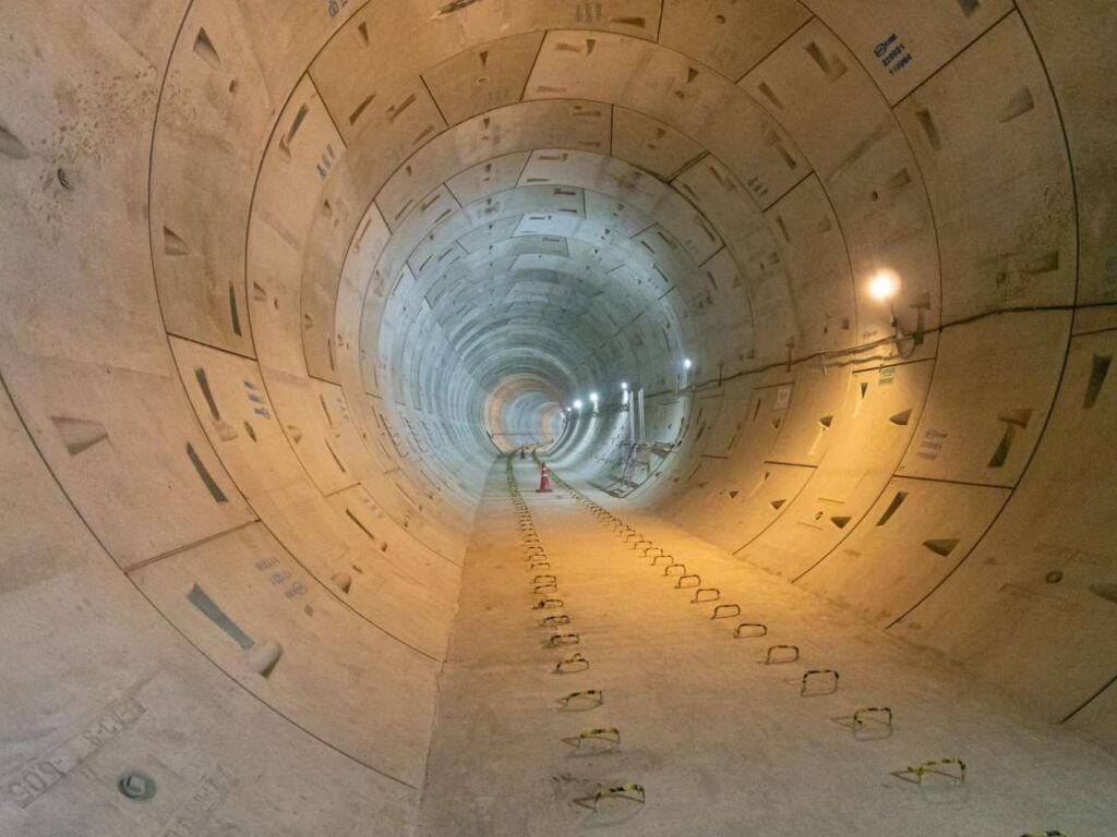 Salah satu pekerjaan pembangunan MRT Jakarta Fase 2A. | Dok. MRT Jakarta