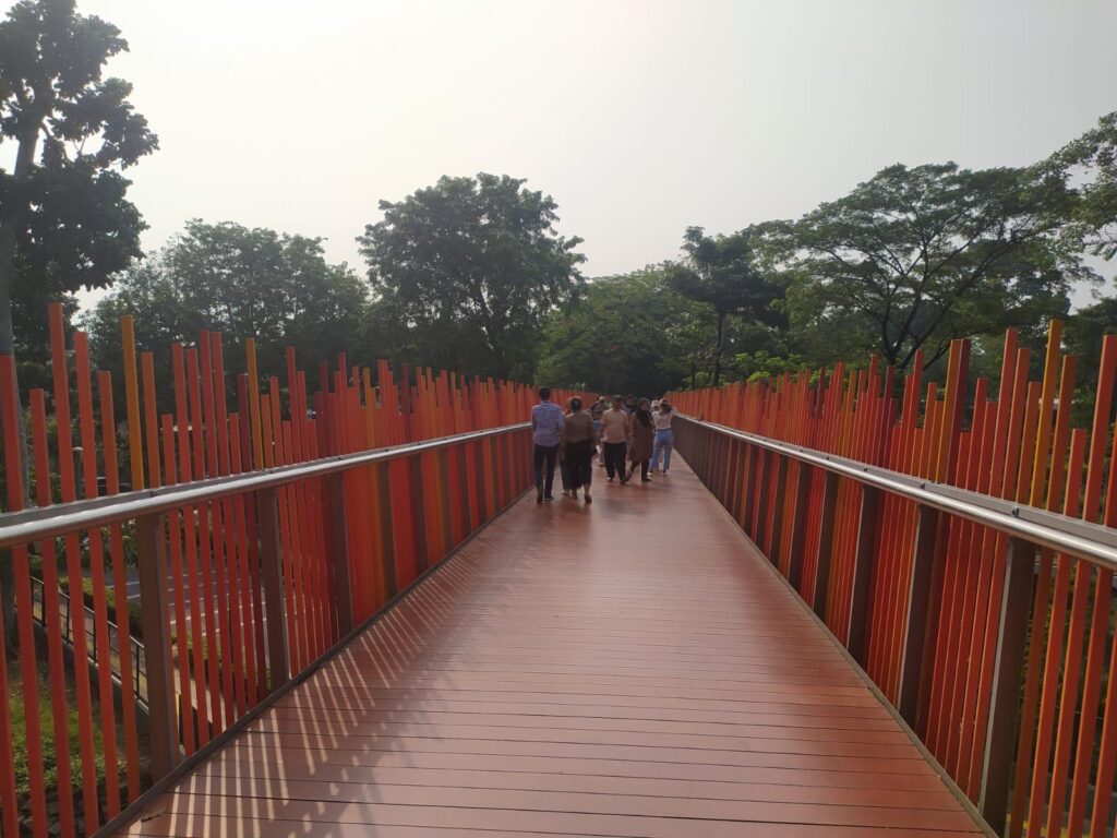 Tebet Eco Park. | Majalah Lintas/Agustinus Mendrofa