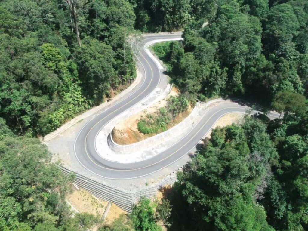 Ruas jalan Batas Aceh Tengah/Nagan Raya-Lhokseumot-Jeuram. | Dok. Satker PJN II Aceh