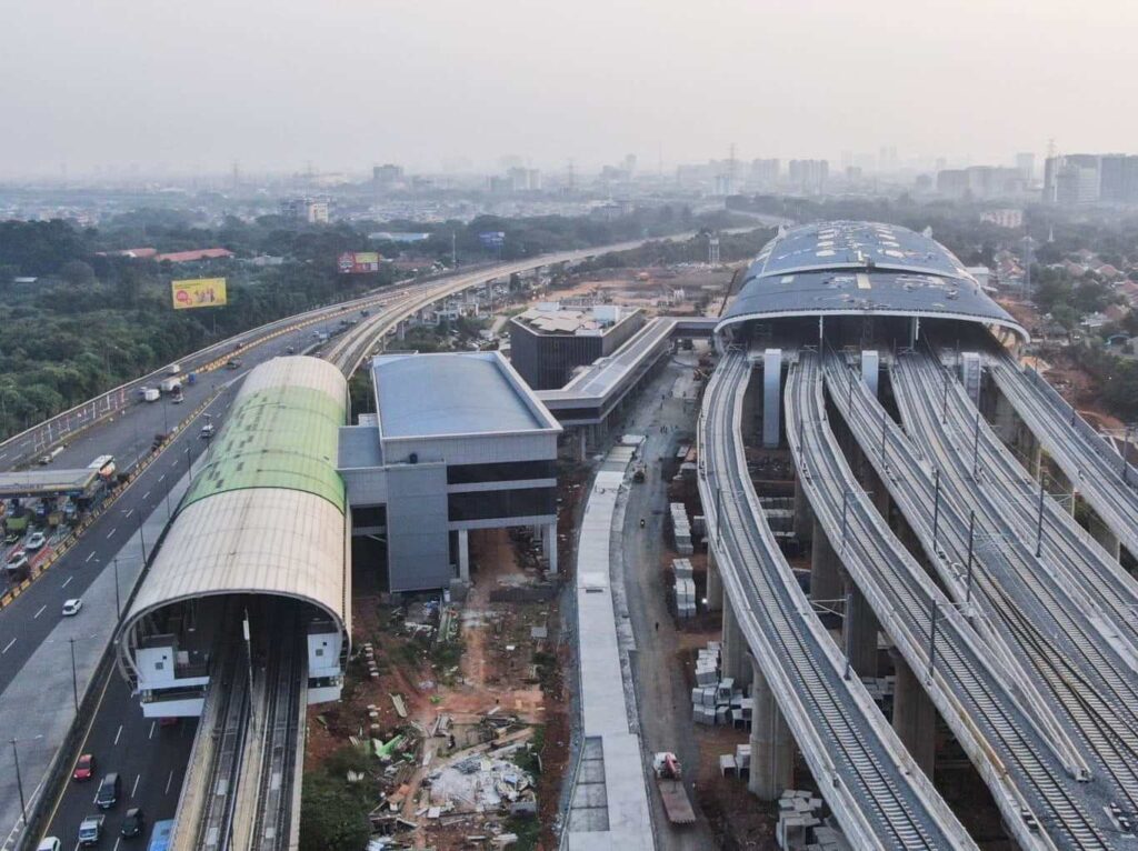 Stasiun Kereta Cepat Halim. | Dok. KAI