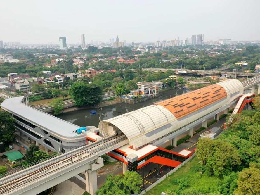 Stasiun LRT Jabodebek Dukuh Atas. | Dok. KAI Daop 1