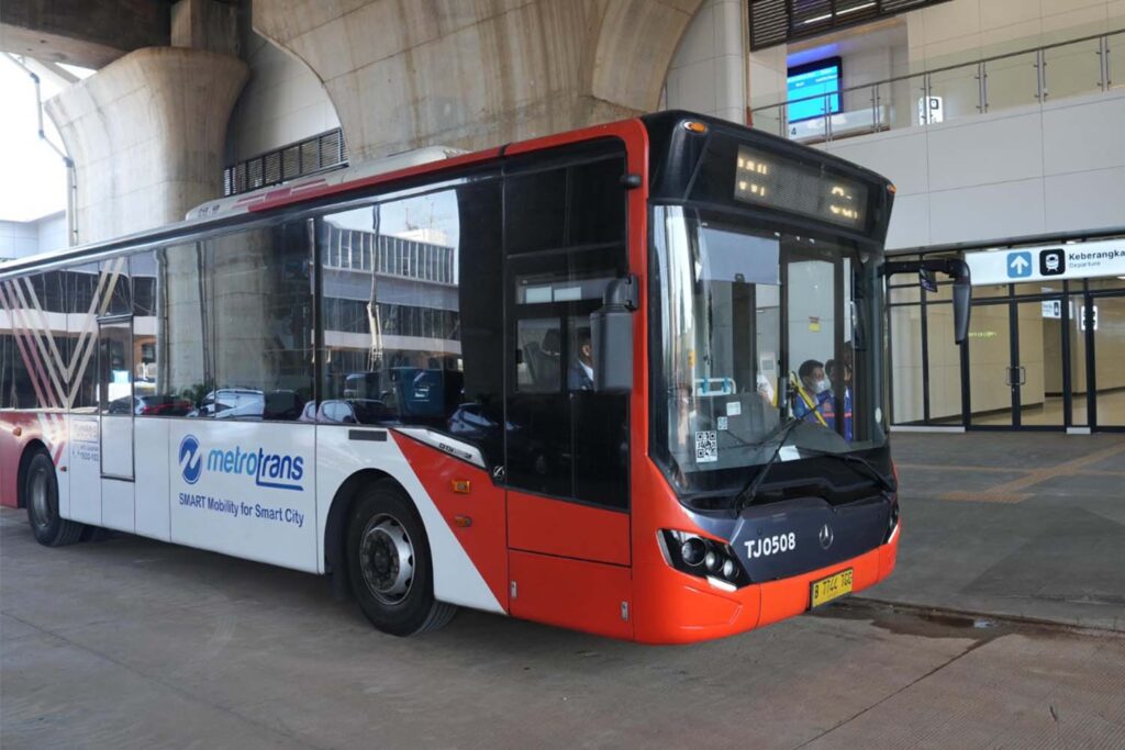 Bus Transjakarta. | Dok. Transjakarta