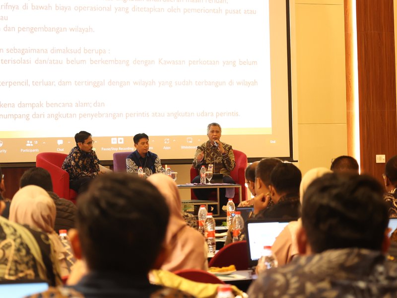 Rapat Kerja Teknis Bidang Angkutan Orang Tahun 2023 dengan tema Peningkatan Pelayanan Angkutan Jalan Perintis di Wilayah 3TP di Seluruh Indonesia Melalui Transformasi Digitaldi Tangerang, Banten. | Dok. Ditjen Hubdat