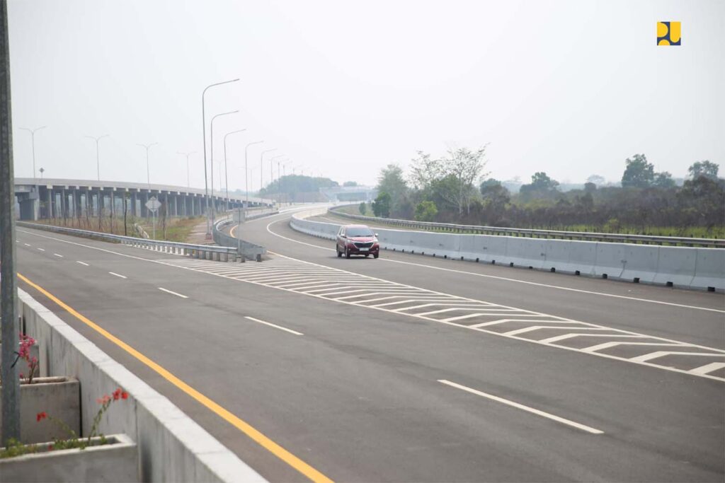 Jalan Tol Indralaya-Prabumulih. | Dok. Kementerian PUPR