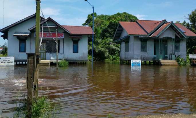 Banjir di Kapuas Hulu. | Dok. BNPB