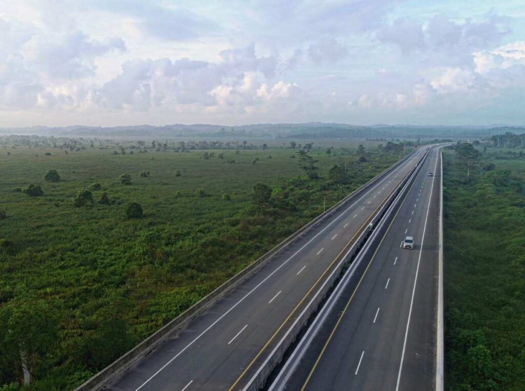 Jalan Tol Balikpapan-Samarinda. | Dok. BPJT