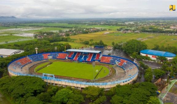 Stadion Kanjuruhan Malang. | Dok. Kementerian PUPR