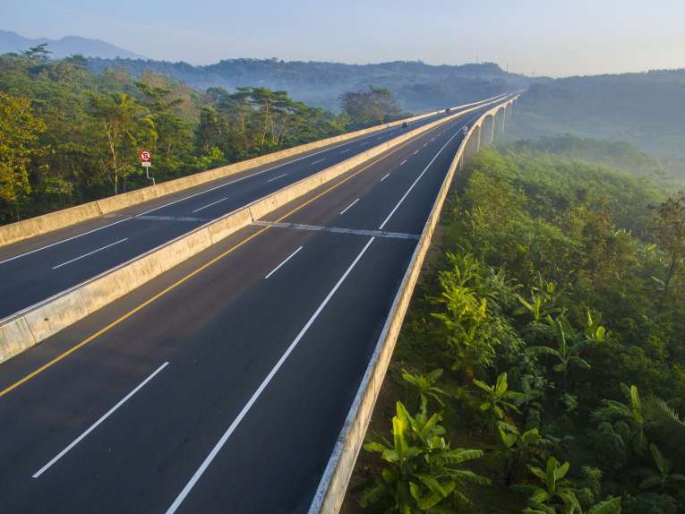 Jembatan Lemah Ireng di Jalan Tol Semarang-Solo. | Dok. Trans Marga Jateng