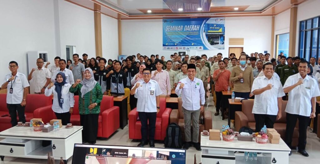 Peserta Seminar Daerah BPJN Babel Menyambut Hari Jalan 2023. | Majalah Lintas/Edwan Ruriansyah