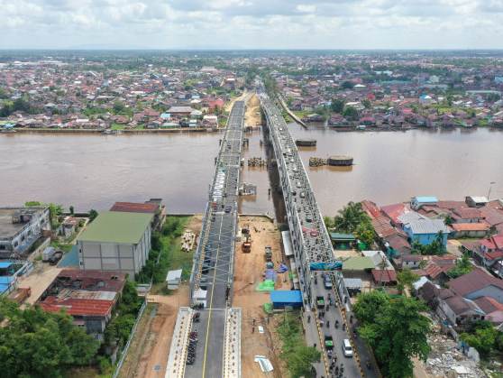 Duplikasi Jembatan Kapuas I I Dok. Bina Marga