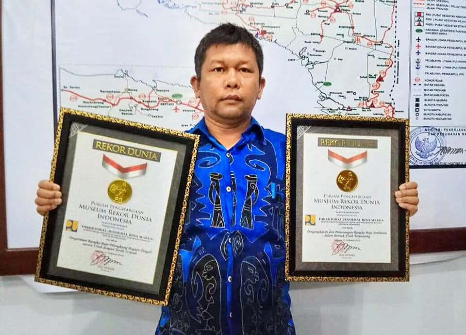 Dua penghargaan tertinggi dari Museum Rekor Dunia Indonesia (MURI).