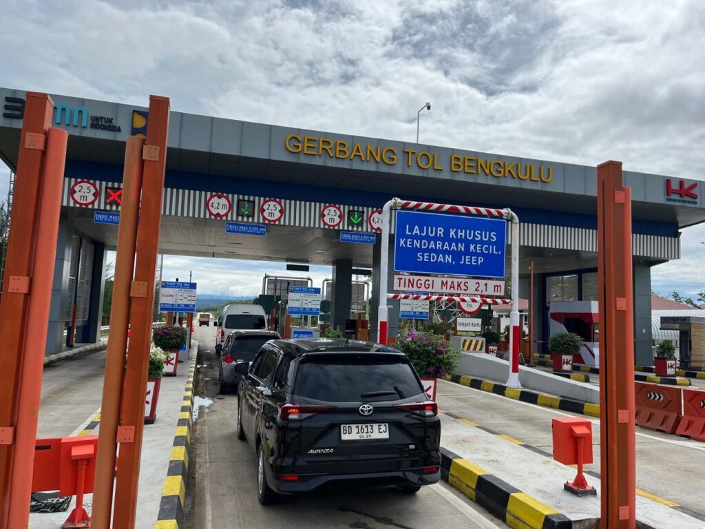 Ilustrasi - Hutama Karya catat lonjakan lalu lintas di Tol Trans Sumatera selama libur Isra Mi'raj dan Imlek