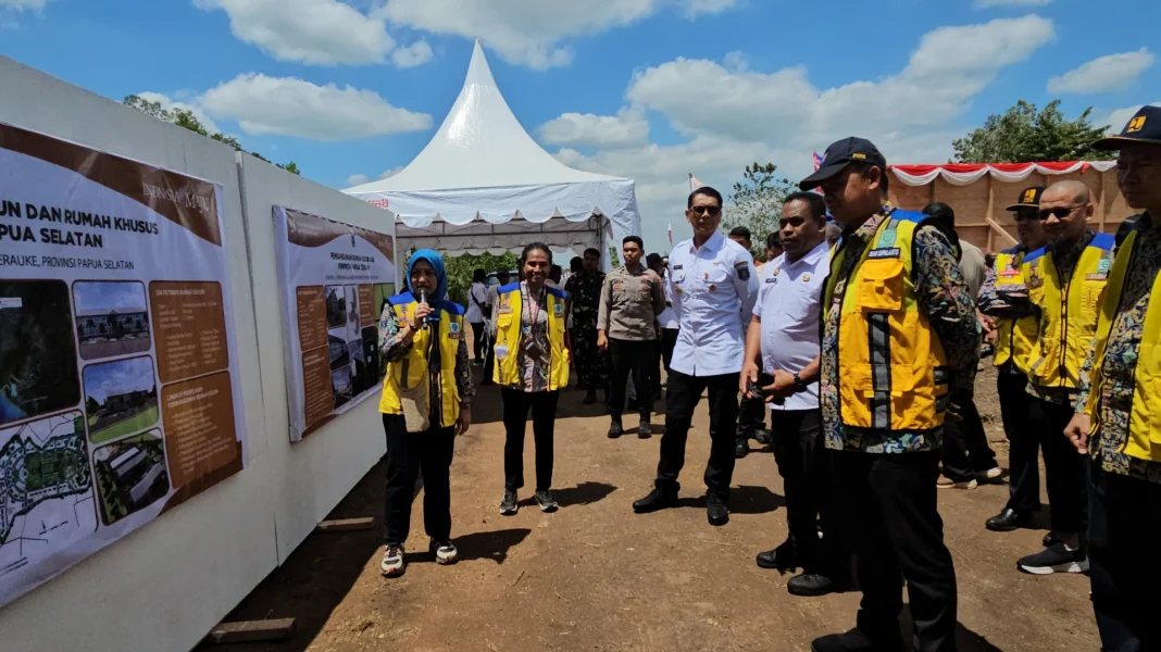 Groundbreaking Rusun dan Rusus Papua Selatan dan Papua Tengah | Dok. Kementerian PUPR