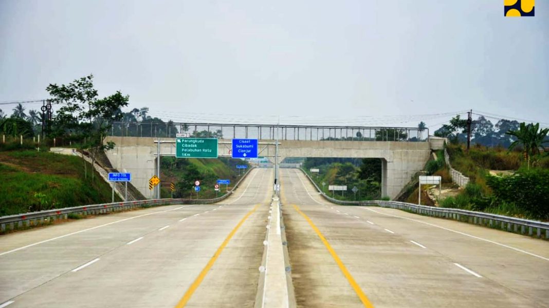 Ruas Jalan Tol Cigombong-Cibadak. | Dok. KemenPUPR