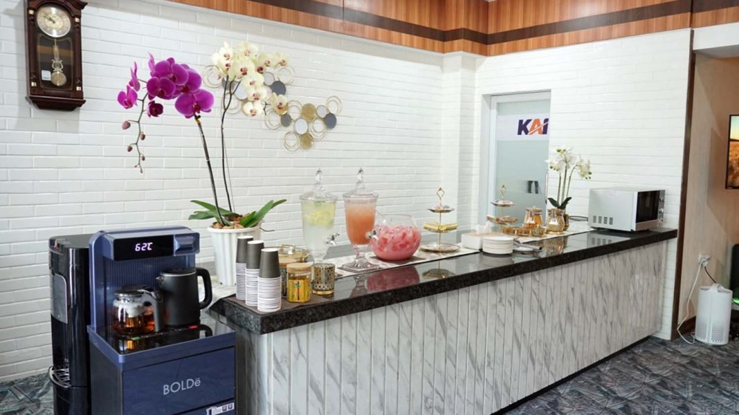 Salah satu pojok Premiere Heritage Lounge di Stasiun Semarang Tawang Bank Jateng pada Kamis (17/8/2023). | Dok. PT KAI