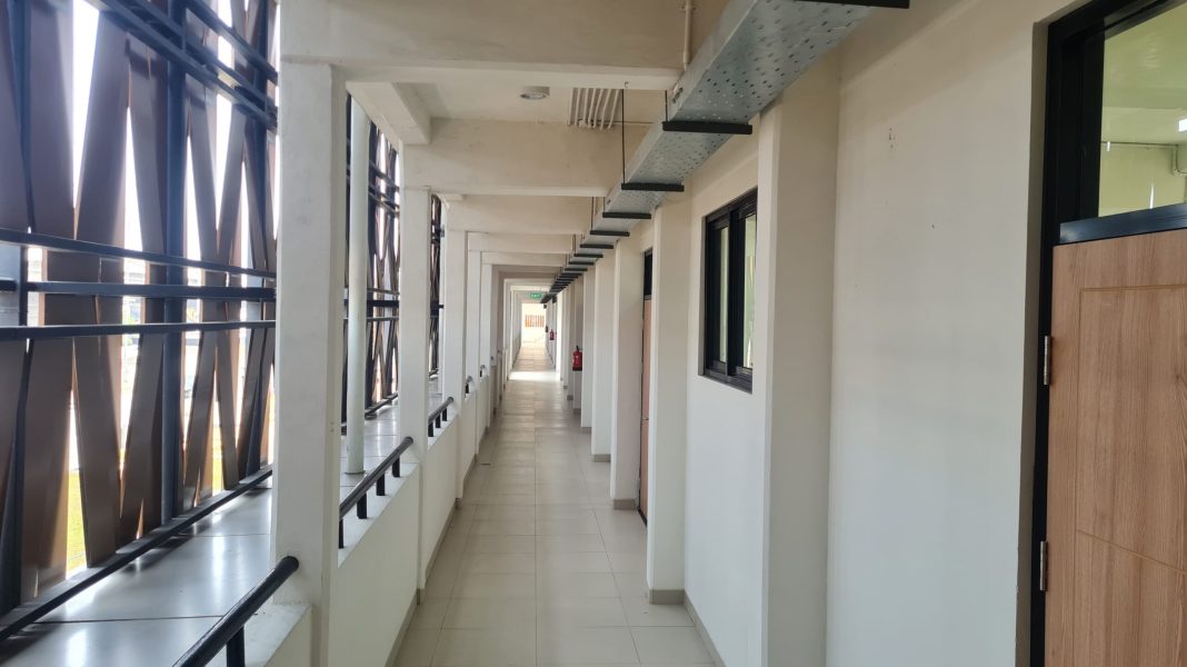 Koridor Kampus STT PU Jakarta. Dok. Lintas/M. Alif Syahdila R