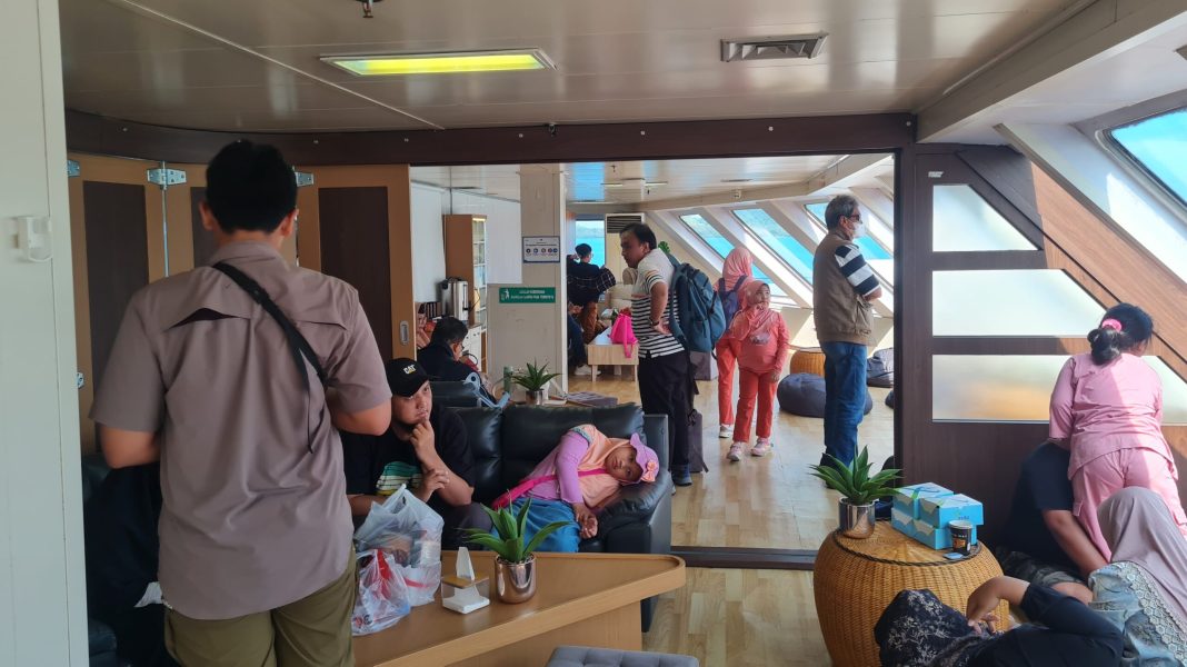 VIP Lounge Kapal Express Ferizy. Foto : M. Alif Syahdila R/ Majalah Lintas