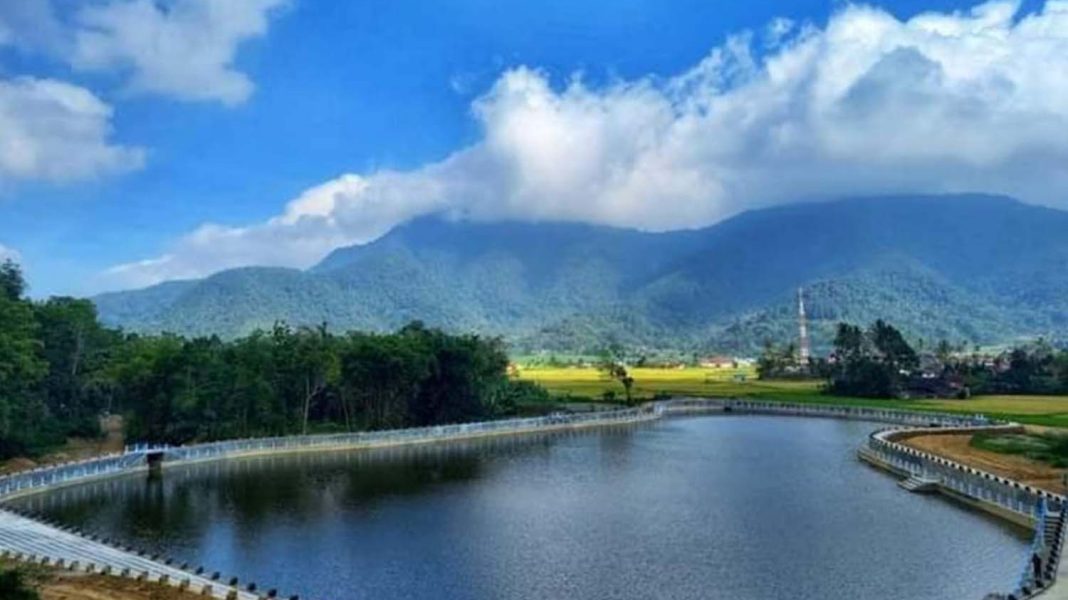 Salah satu bendungan yang dibangun oleh Kementerian PUPR. | Dok KemenPUPR