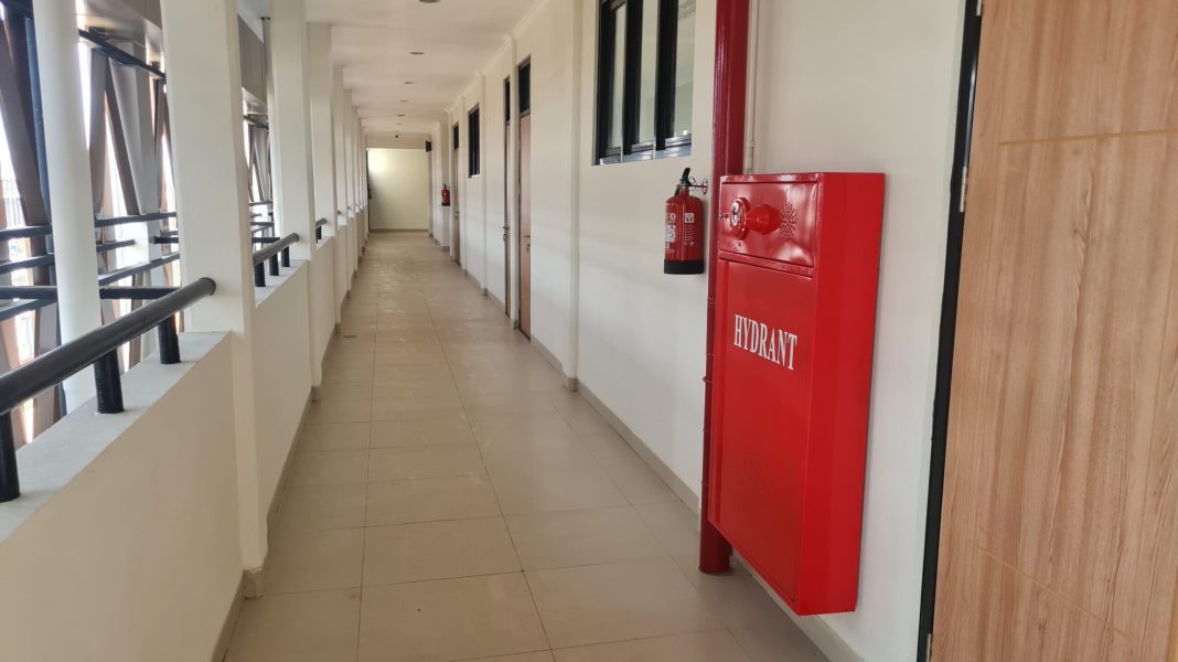Fasilitas APAR pada Gedung STT PU Jakarta. Dok. Lintas/M. Alif Syahdila R