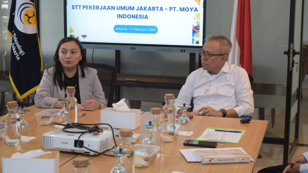 Sambutan dari pihak PT. Moya Indonesia. Dok : Lintas/M. Alif Syahdila R