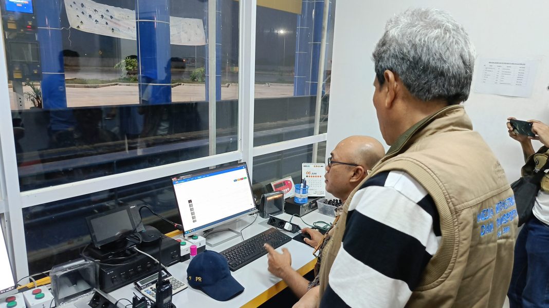 Pos Penimbang UPPKB. Foto : Majalah Lintas/ M. Alif Syahdila R