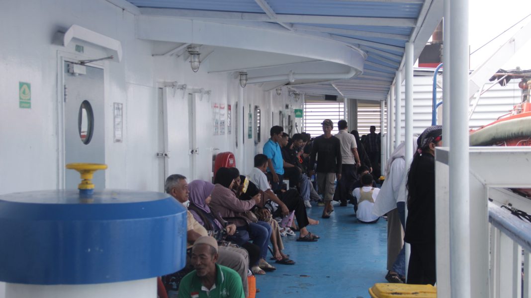 Deck 4 Kapal Express Ferizy. Foto : M. Alif Syahdila R/ Majalah Lintas