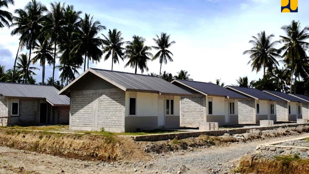 Kompleks perumahan dalam Program Sejuta Rumah yang diselesaikan oleh Kementerian PUPR. | Dokumentasi Kementerian PUPR